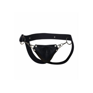 Mob-Dngeon Jockstrap Negru Pressure One Size-Metal 13 Mob-Dngeon Jockstrap Negru Pressure One Size-Metal - imagine 3