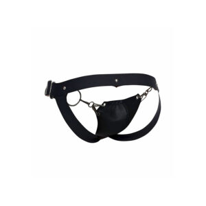 Mob-Dngeon Jockstrap Negru Pressure One Size-Metal 15 Mob-Dngeon Jockstrap Negru Pressure One Size-Metal - imagine 5