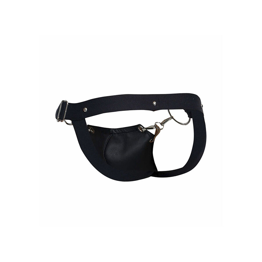 Mob-Dngeon Jockstrap Negru Pressure One Size-Metal 10 img 206672 5c8ddaf739b28f9ae3021fb5eff1ab5c 1