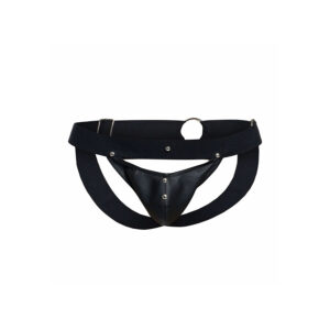 Mob-Dngeon Jockstrap Sportsman Negru One Size-Metal 11 Mob-Dngeon Jockstrap Sportsman Negru One Size-Metal - imagine 3