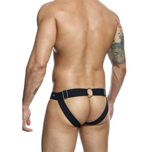 Mob-Dngeon Jockstrap Sportsman Negru One Size-Metal 12 Mob-Dngeon Jockstrap Sportsman Negru One Size-Metal - imagine 4