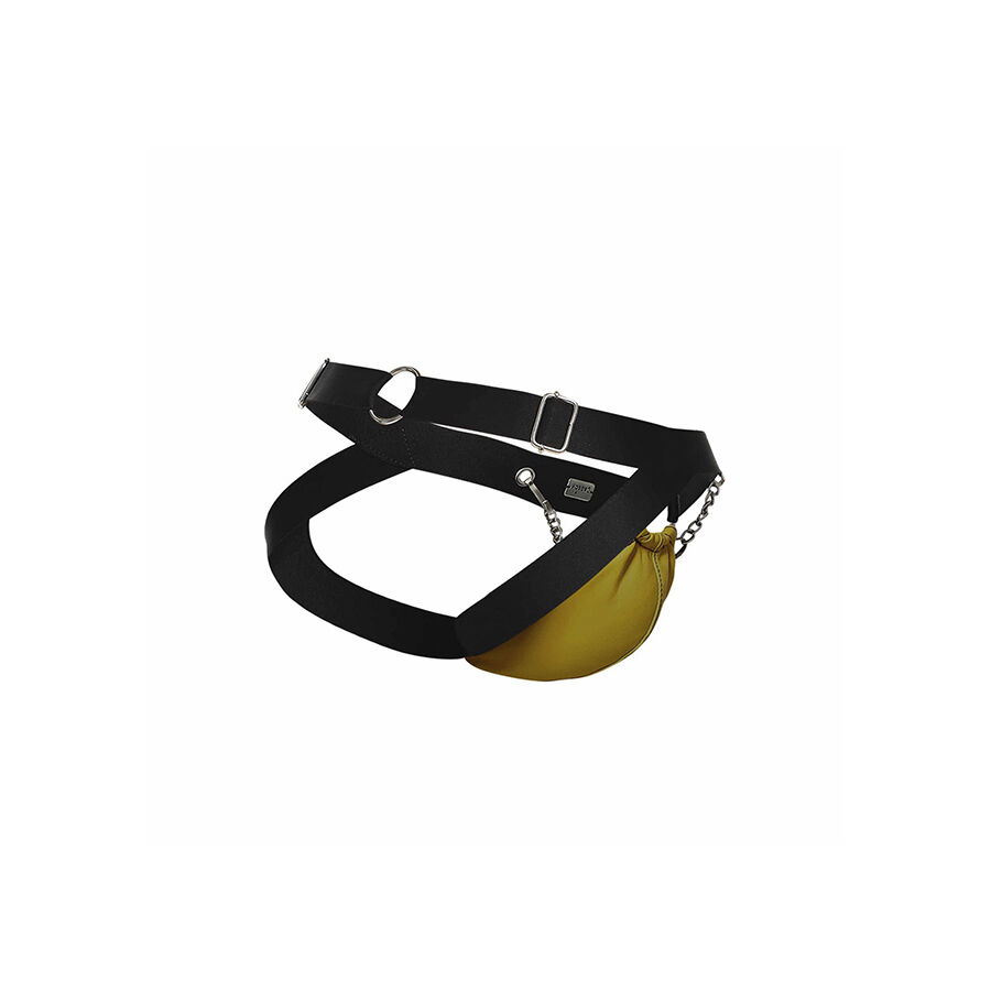 Mob-Dngeon Jockstrap Galben cu Lanțuri Mărime Unica-Metal 7 img 206756 4a4c7224dd8ea9533d71e98b22524bc3 1