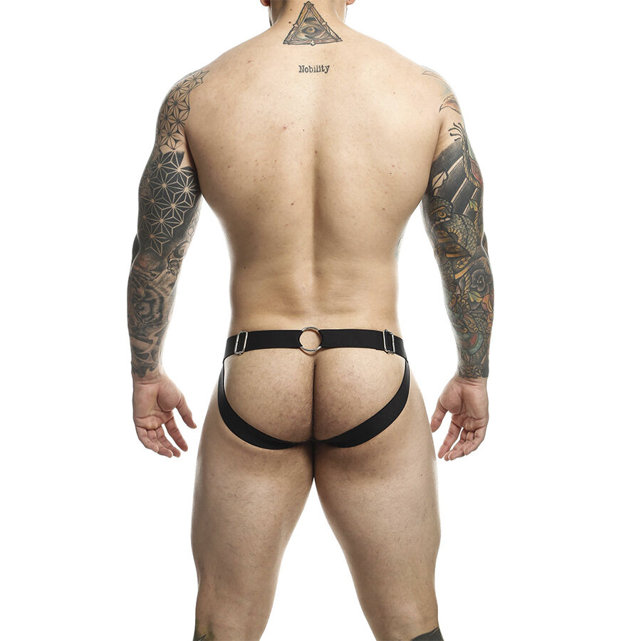 Mob-Dngeon Jockstrap Galben cu Lanțuri Mărime Unica-Metal 8 img 206757 23335f5e2190c9f9edbae00c880b9d88 1