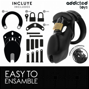 Addicted Toys - Locked - Forbidden Vault Cușcă pentru Penis 10 cm - imagine 3