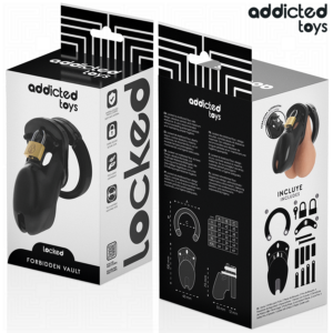 Addicted Toys - Locked - Forbidden Vault Cușcă pentru Penis 10 cm - imagine 5