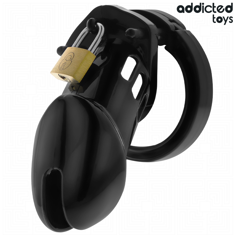 Addicted Toys - Locked Obsidian Hold Cușcă pentru Penis Size M 2 img 207014 95d970c17f98b086f257f6b128870933 1