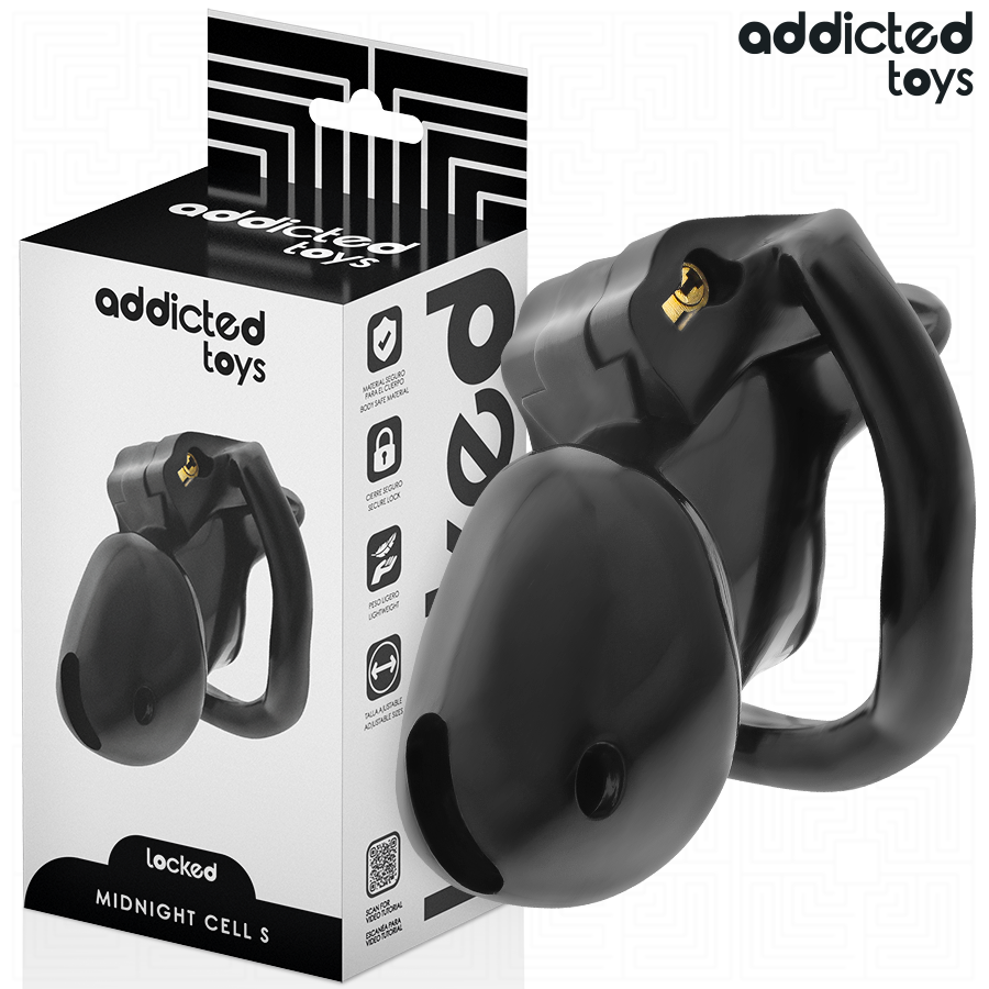 Addicted Toys - Locked - Mindnight Cell Cușcă pentru Penis Size S 1 img 207030 3550de225cf95d61017a49482abf1b1a 1