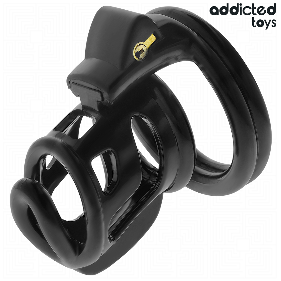 Addicted Toys Locked - Gilden Cage Cușcă pentru Penis din Metal 8.5 cm 4 img 207037 07c062dd8a1a117ce03fc2394b6decfd 1