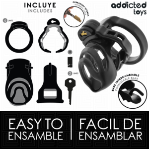 Addicted Toys - Locked - Eternal Lock Cușcă pentru Penis 9 cm 14 Addicted Toys - Locked - Eternal Lock Cușcă pentru Penis 9 cm - imagine 7