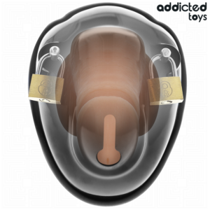 Addicted Toys - Locked - Cușcă de Castitate pentru Penis fără Cheie 11.5 cm - imagine 5