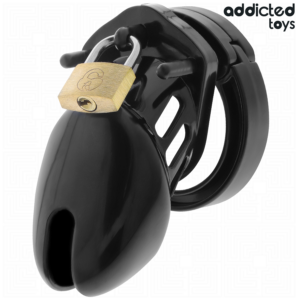 Addicted Toys - Locked - Obsidian Hold Cușcă pentru Penis Mărime S 11 Addicted Toys - Locked - Obsidian Hold Cușcă pentru Penis Mărime S - imagine 4
