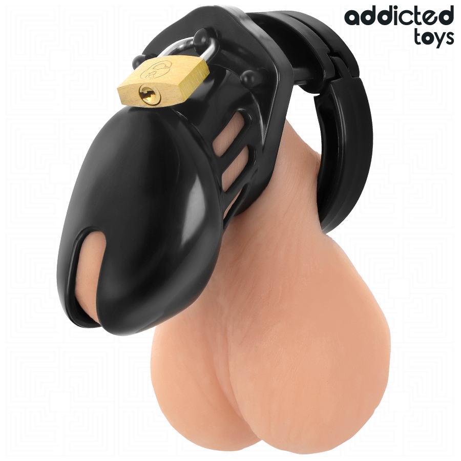 Addicted Toys - Locked - Obsidian Hold Cușcă pentru Penis Mărime S 7 img 207097 bfc2fdcc0a62870fcedddfccae51f432 1