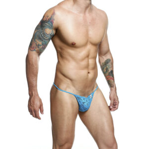 Mob-Tanga din Dantelă Aqua,/, S/M/L/XL 9 Mob-Tanga din Dantelă Aqua,/, S/M/L/XL - imagine 5
