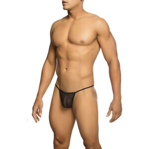 Mob-Tanga Transparentă cu Formă în T Negru, S/M/L/XL 9 Mob-Tanga Transparentă cu Formă în T Negru, S/M/L/XL - imagine 5