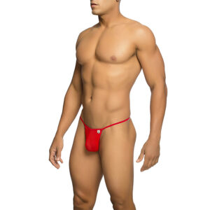 Mob-Tanga Transparentă cu Formă în T Roșu, S/M/L/XL 8 Mob-Tanga Transparentă cu Formă în T Roșu, S/M/L/XL - imagine 4