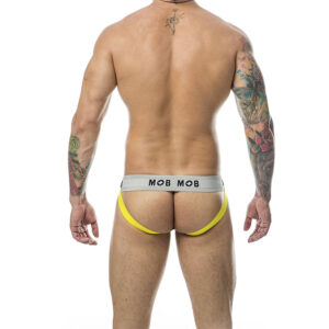 Mob-Jock Clasic în Dungi Galben, S-XXL 8 Mob-Jock Clasic în Dungi Galben, S-XXL - imagine 3