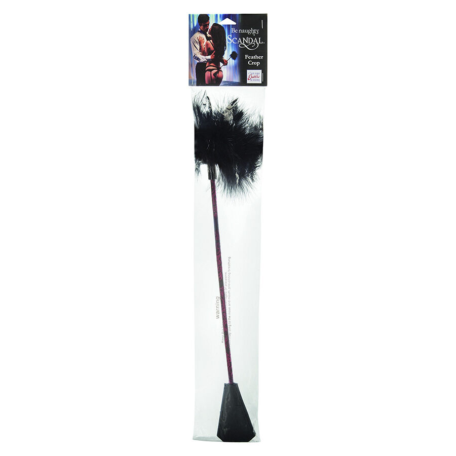 Calexotics-Scandal Bici cu Pene Negru 2 Calexotics-Scandal Bici cu Pene Negru · Accesorii BDSM (imaginea 2)