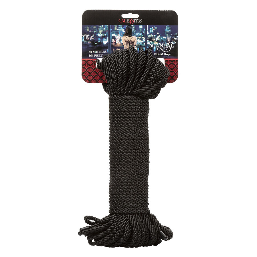 Calexotics-Scandal Negru Funie Bdsm 50 M 3 img 208225 7fd299a7587fdfe1523f48e63ebfc405 1