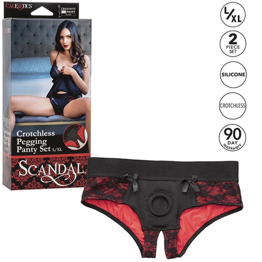 Calexotics-Scandal Set Chiloți fără Între-picioare cu Dilator/ 7 img 208259 83ef7f2539dce49f5cc43902680941e2 1