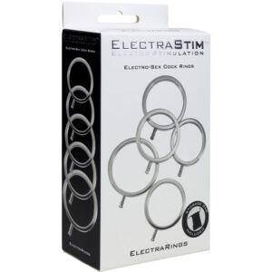 Electrastim-Electrarings Inele Metalice pentru Penis, Pachet 5 6 Electrastim-Electrarings Inele Metalice pentru Penis, Pachet 5 · Accesorii BDSM (imaginea 3)