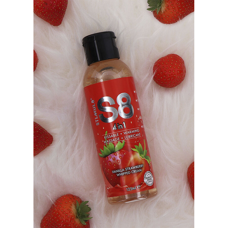 Stimul8-S8 4 in 1 Lubrifiant Desert cu Căpșuni 125 ml 2 img 208706 0a7305b310041564af4c35fe01501462 1