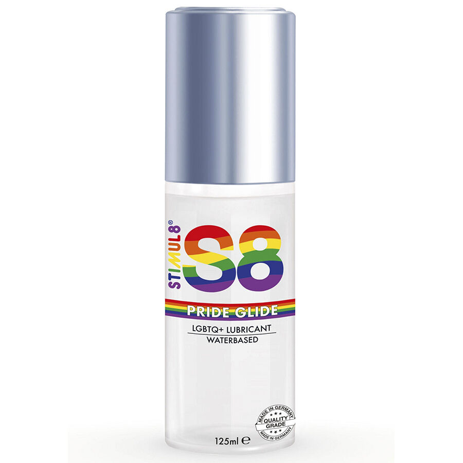 STIMUL8 - S8 Glide Pride Lubrifiant 125 ml 1 img 208735 36b02c050a407f4189291824173e7234 1
