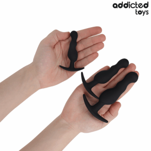 Addicted Toys - Set de 3 Pluguri Anale din Silicon Model 1 10 Addicted Toys - Set de 3 Pluguri Anale din Silicon Model 1 - imagine 3
