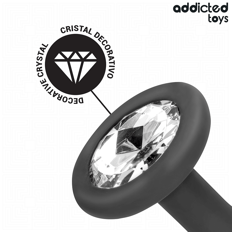 Addicted Toys - Set de 3 Pluguri Anale din Silicon cu Bijuterie 3 img 208827 b067e59bc974e762d8787ce9d56d37c0 1