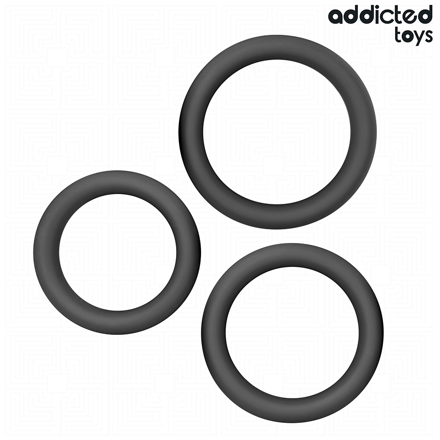 Addicted Toys - Set de Inele Plate din Silicon 1 img 208833 065d3d66d82f305cef3a2304256513d8 1