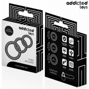 Addicted Toys - Set de Inele din Silicon Model 1 - imagine 6