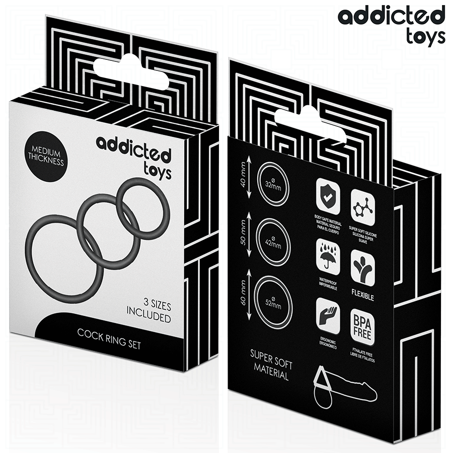 Addicted Toys - Set de Inele din Silicon Model 2 6 img 208845 35eb1e94ed295cf77b2c1950f8d8c6a5 1