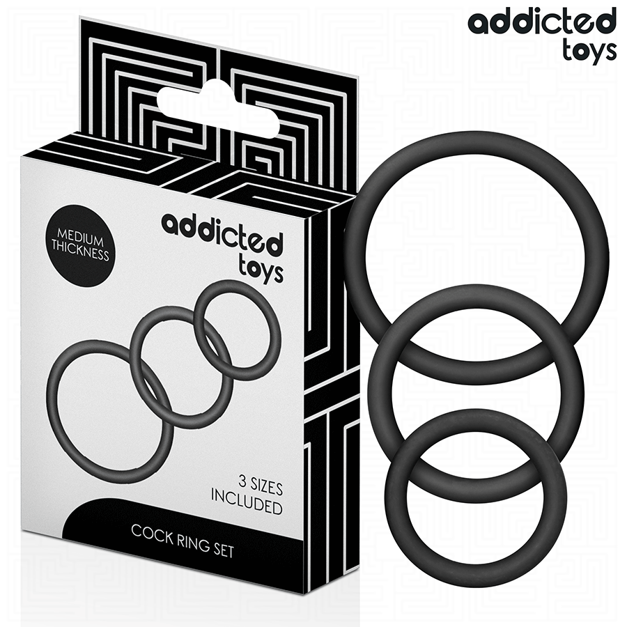 Addicted Toys - Set de Inele din Silicon Model 2 2 img 208847 fdb1a454ae35d549dd5529235566343d 1