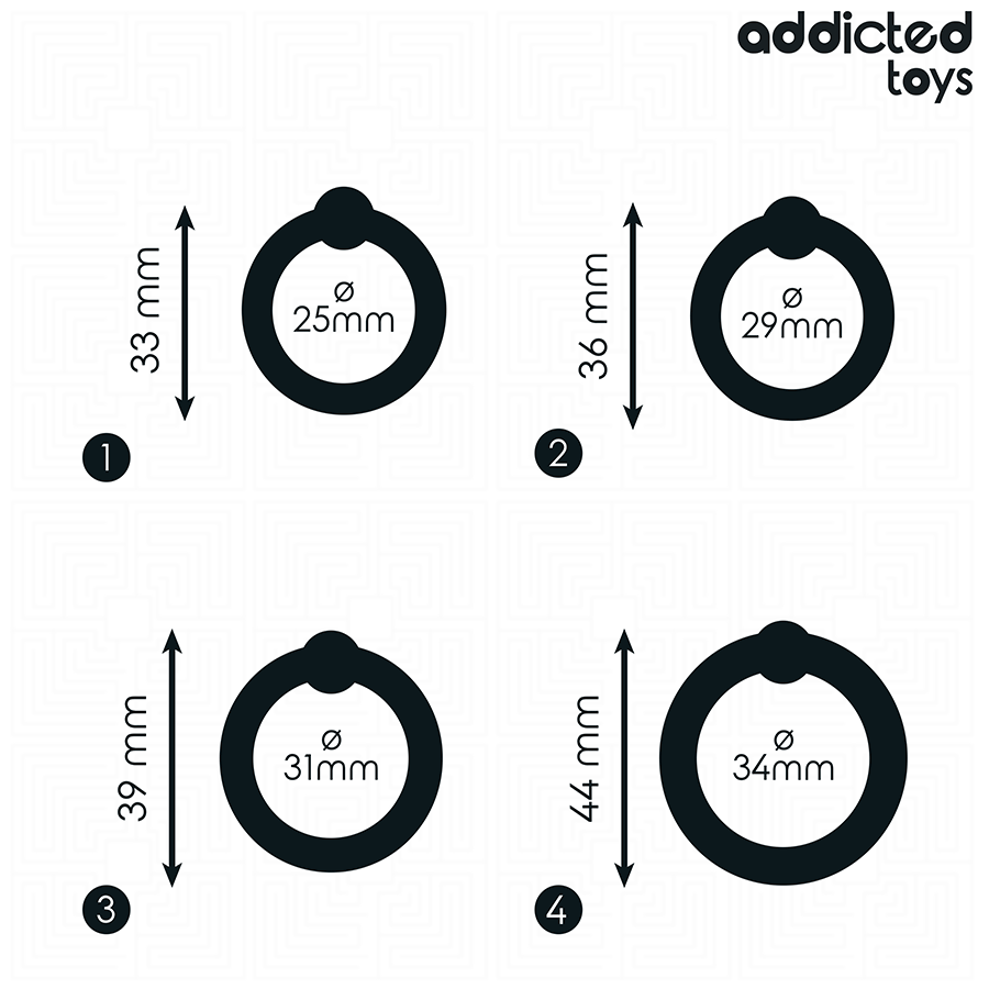 Addicted Toys - Set de Inele din Silicon cu Presiune 5 img 208850 e6c000bd75a6a269134ae3eeba590941 1