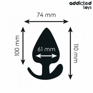 Addicted Toys - Plug Anal din Silicon Xxl 11 cm 10 Addicted Toys - Plug Anal din Silicon Xxl 11 cm - imagine 3