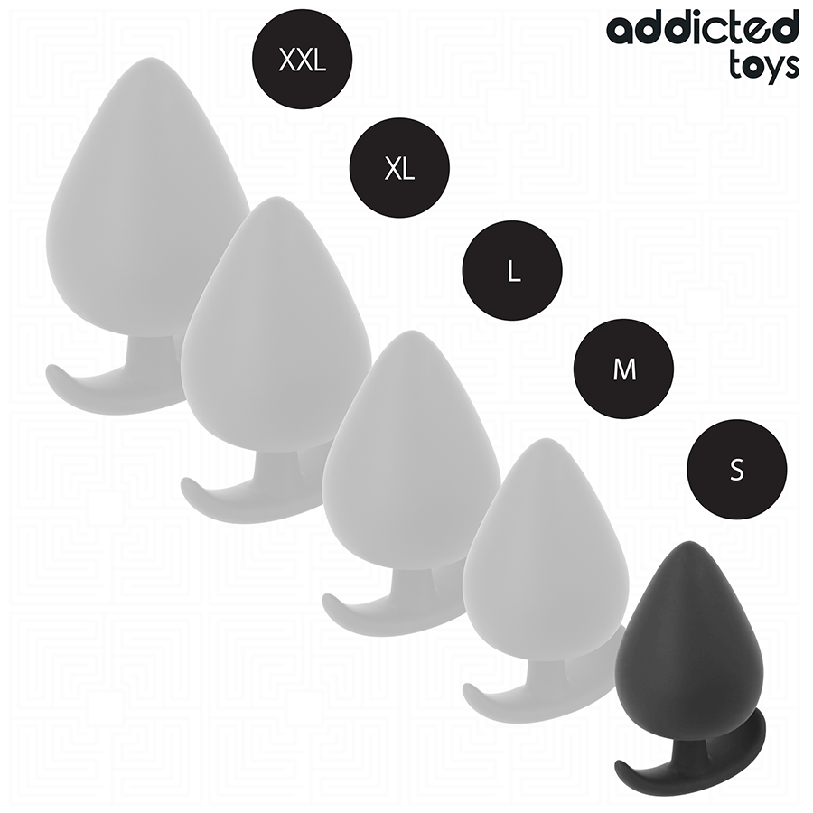 Addicted Toys-Anal Plug Silicone Size S 5.3 cm · Jucarii Anale (imaginea 5)