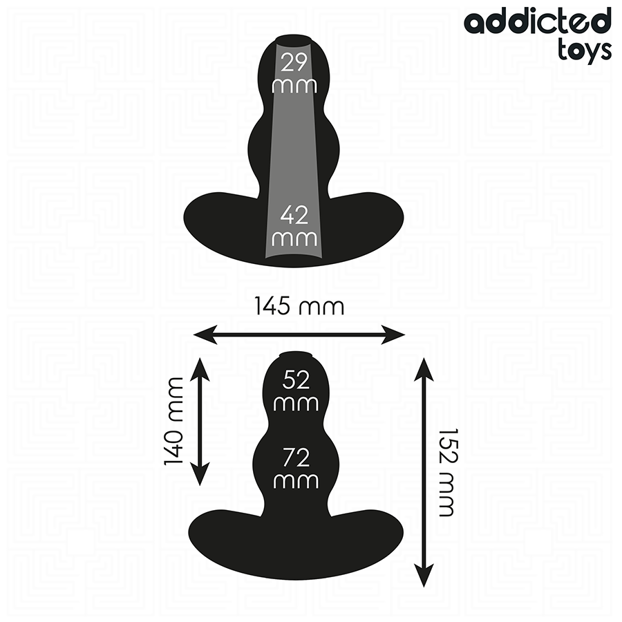 Addicted Toys - Plug Anal Gol din Silicon, Marime Xxl 15.2 cm 4 img 208891 698a05b72bc9343b5dd7659a0b1134ae 1