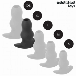 Addicted Toys - Plug Anal Tubular din Silicon Xl 13.9 cm 12 Addicted Toys - Plug Anal Tubular din Silicon Xl 13.9 cm - imagine 5
