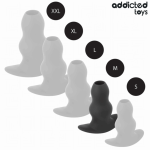 Addicted Toys - Plug Anal Cavitar din Silicon, Marime M 9.6 cm 12 Addicted Toys - Plug Anal Cavitar din Silicon, Marime M 9.6 cm - imagine 5