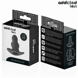 Addicted Toys-Plug Anal Gol din Silicon, Mărime S 7.3 cm · Jucarii Anale (imaginea 7)