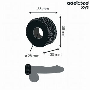 Addicted Toys - Inel Penian Extra Gros - imagine 5