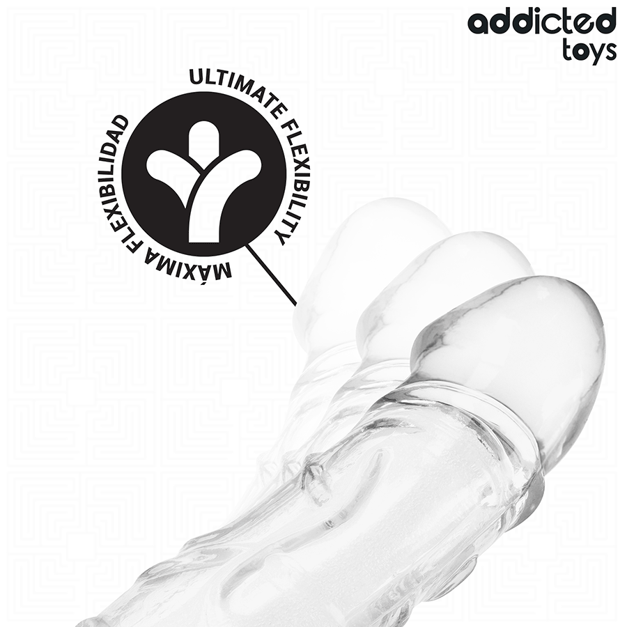 Addicted Toys-Extensor de Penis Transparent 27 cm 5 Addicted Toys-Extensor de Penis Transparent 27 cm · Inele & Mansoane Penis (imaginea 5)