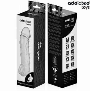 Addicted Toys-Extensor de Penis Transparent 27 cm 14 Addicted Toys-Extensor de Penis Transparent 27 cm · Inele & Mansoane Penis (imaginea 7)