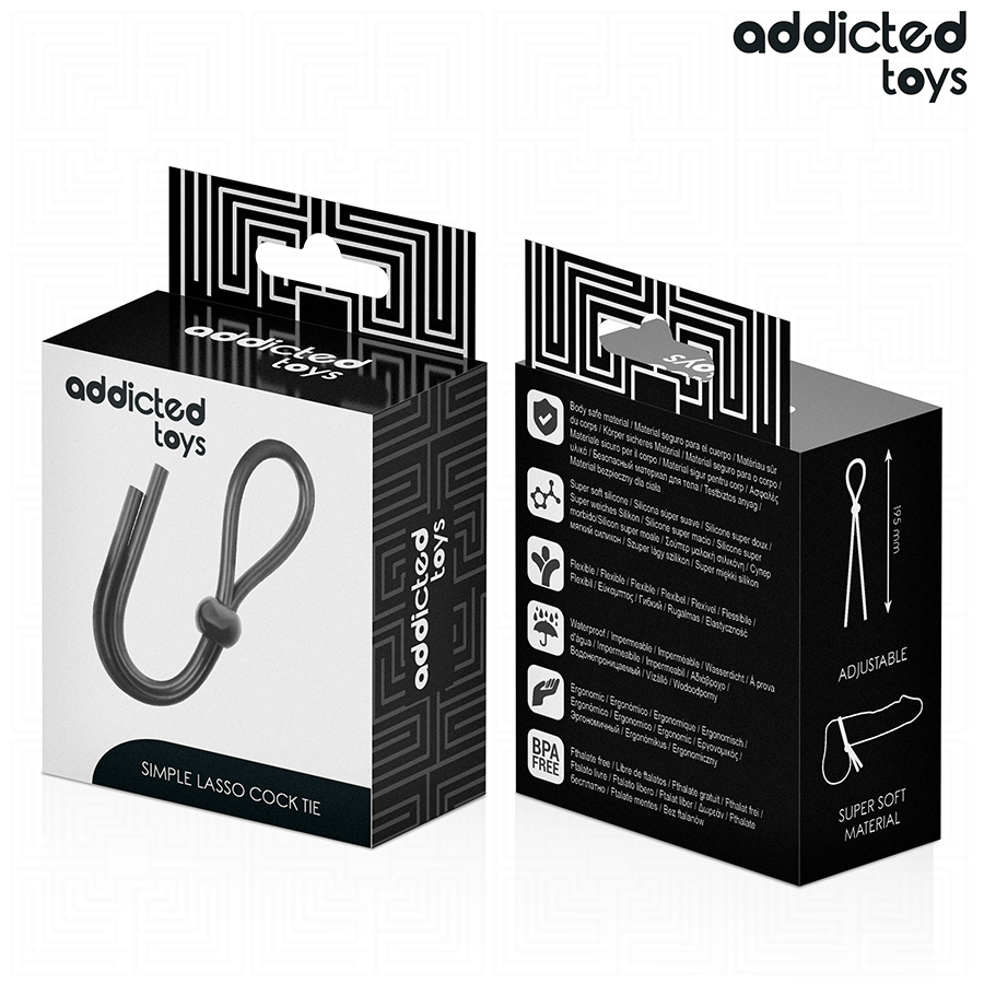 Addicted Toys - Funie din Silicon cu Buclă Unică pentru Penis 7 img 209009 99972a64b63bf2c083ae7d566da8d37c 1