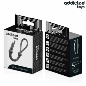 Addicted Toys - Funie din Silicon pentru Buclă Dublă pe Penis - imagine 7