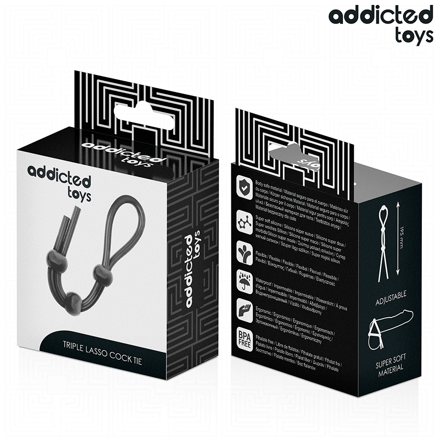 Addicted Toys - Funie din Silicon pentru Triple Loop Penis 6 img 209023 6c93a98e49b233d4313b6252599f4e1d 1