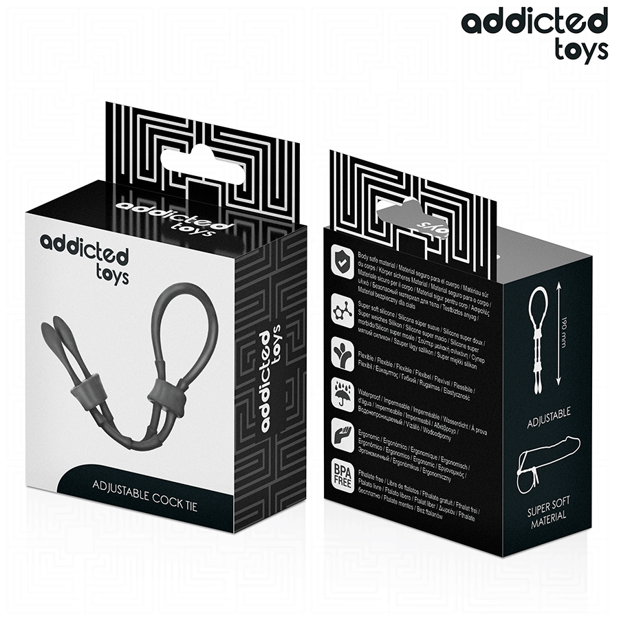 Addicted Toys - Funie Reglabilă din Silicon pentru Penis 7 img 209030 80b1b9d15483267a71fb114f880dada2 1