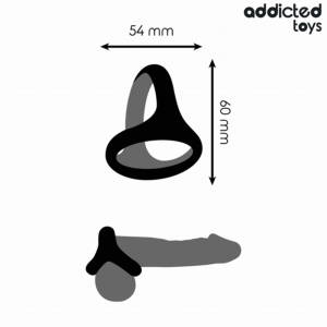 Addicted Toys - Inel Penian Triplu Gros - imagine 5
