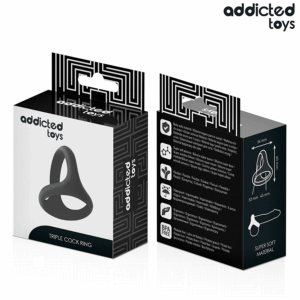 Addicted Toys - Inel Penian Triplu Gros - imagine 7
