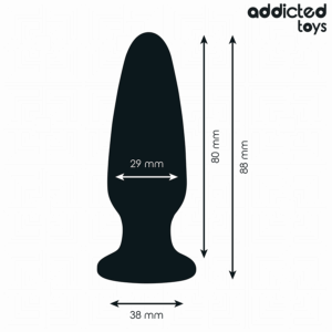 Addicted Toys-Anal Plug cu Bijuterie, Silicon S 8.8 cm · Jucarii Anale (imaginea 5)