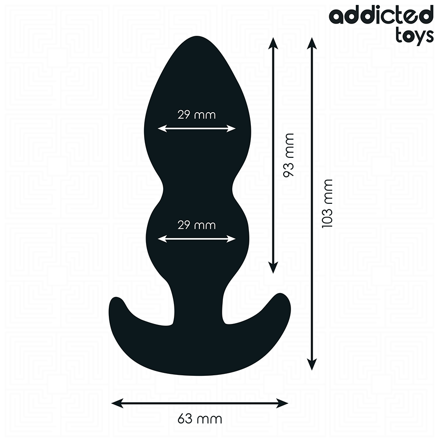 Addicted Toys - Plug Anal Silicon Mărime S 10.3 cm 4 img 209090 53753218edf4eb44f10455a8830353ea 1